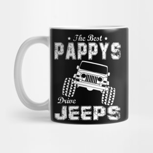 The Best Pappys Drive Jeeps Father 's Day Papa Jeep Mug